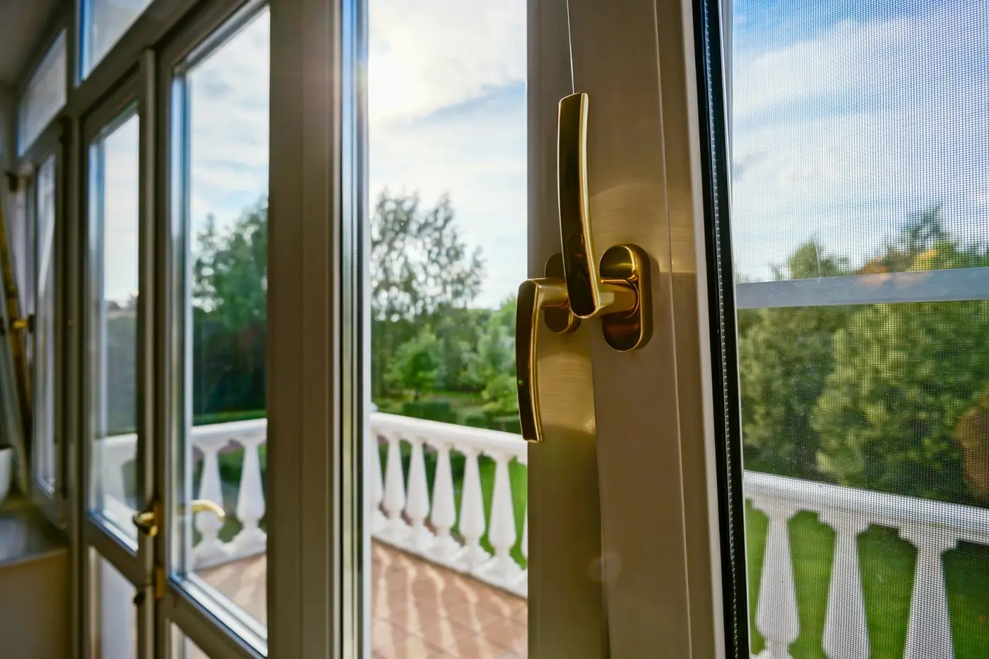 New pvc windows